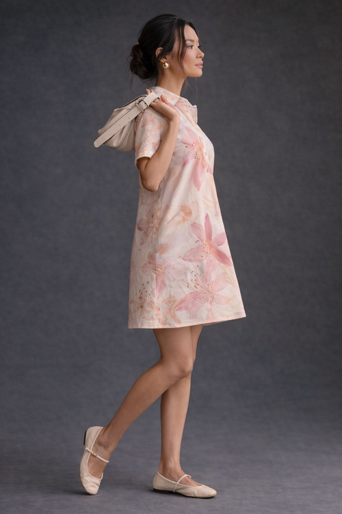 Blush Bloom Short Dress