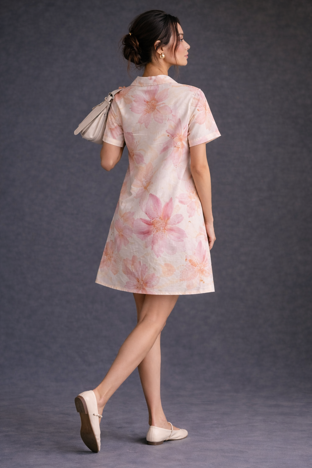 Blush Bloom Short Dress