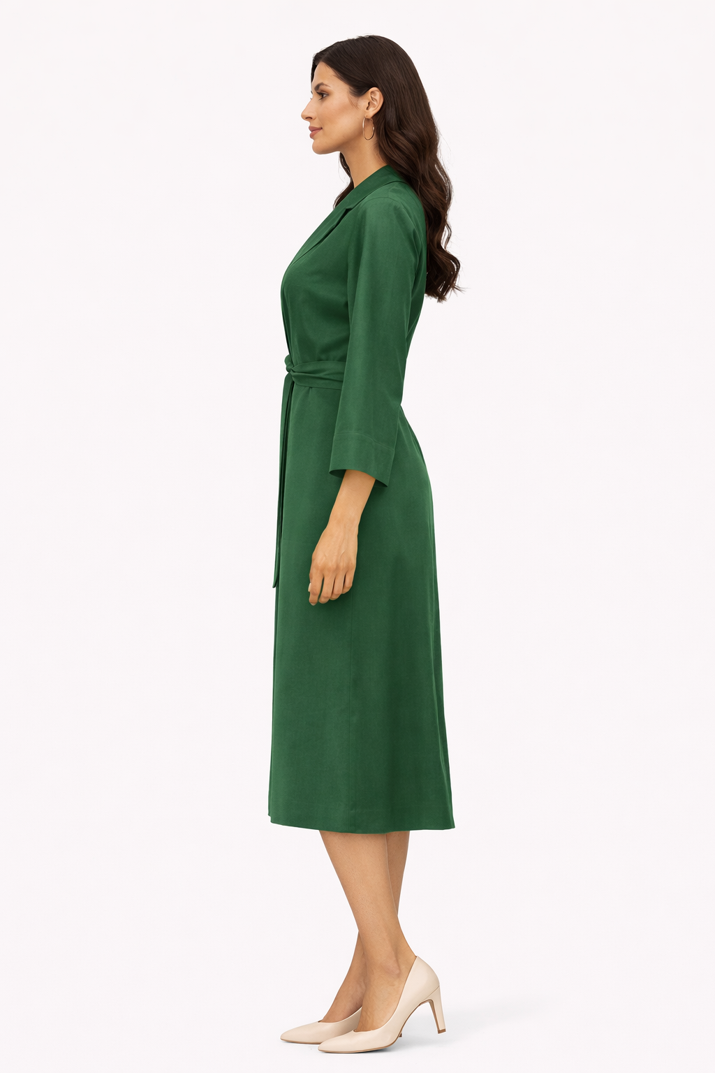 Forest Trench Dress