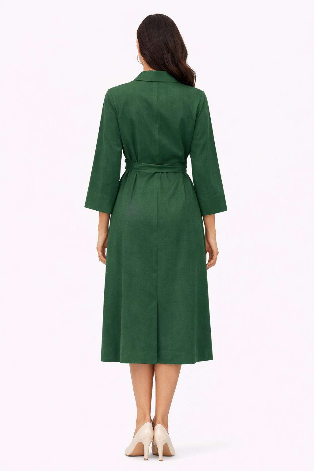 Forest Trench Dress