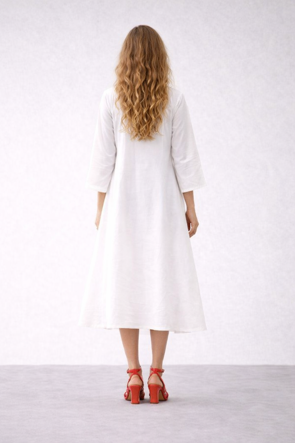 Snow Applique Aline Dress