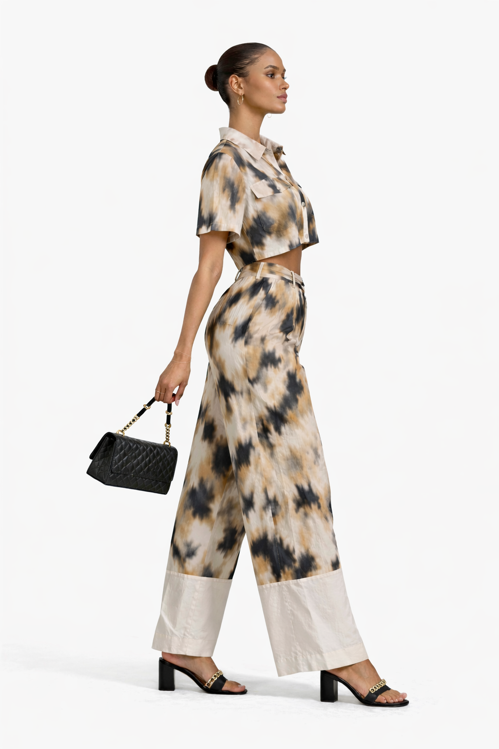 Ikkat Print Box Shirt