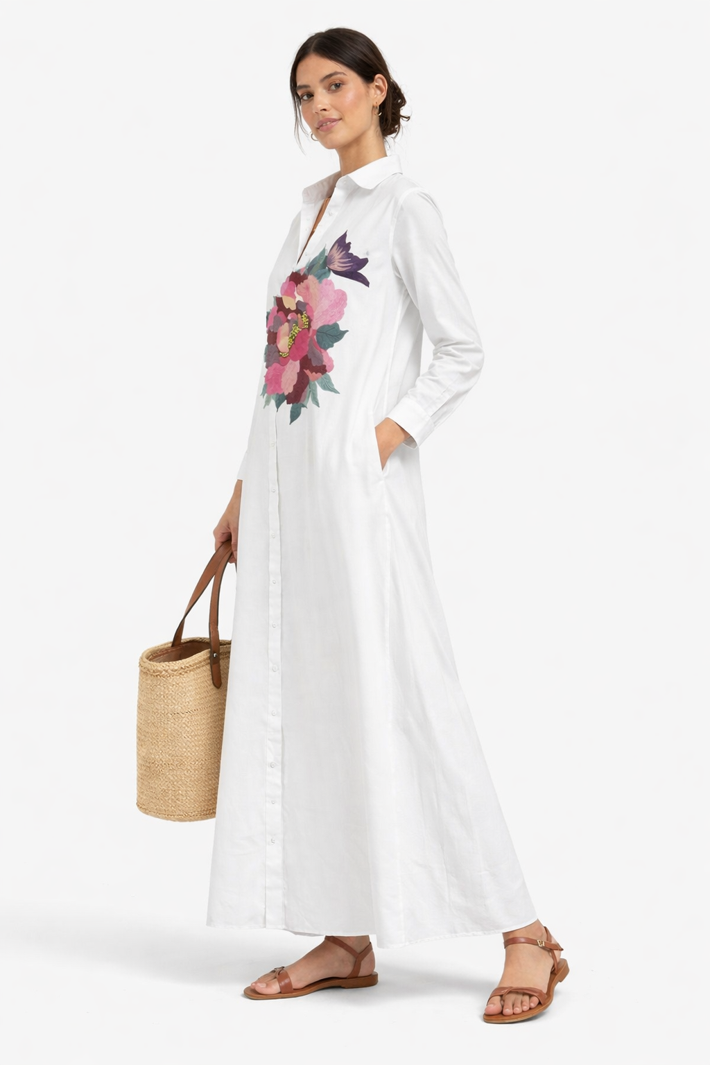 Snow Applique Dress