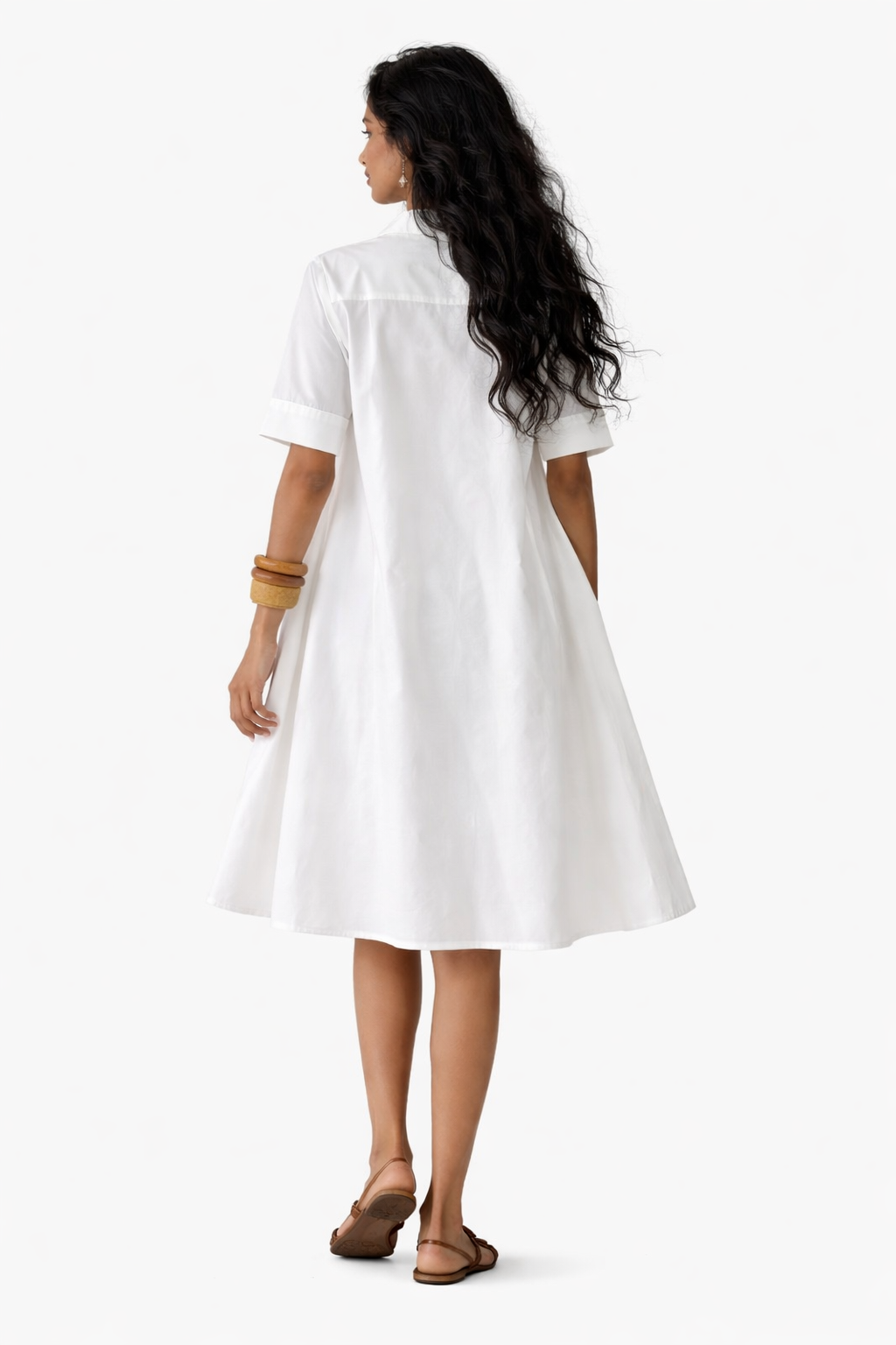 Snow Applique Short Dress