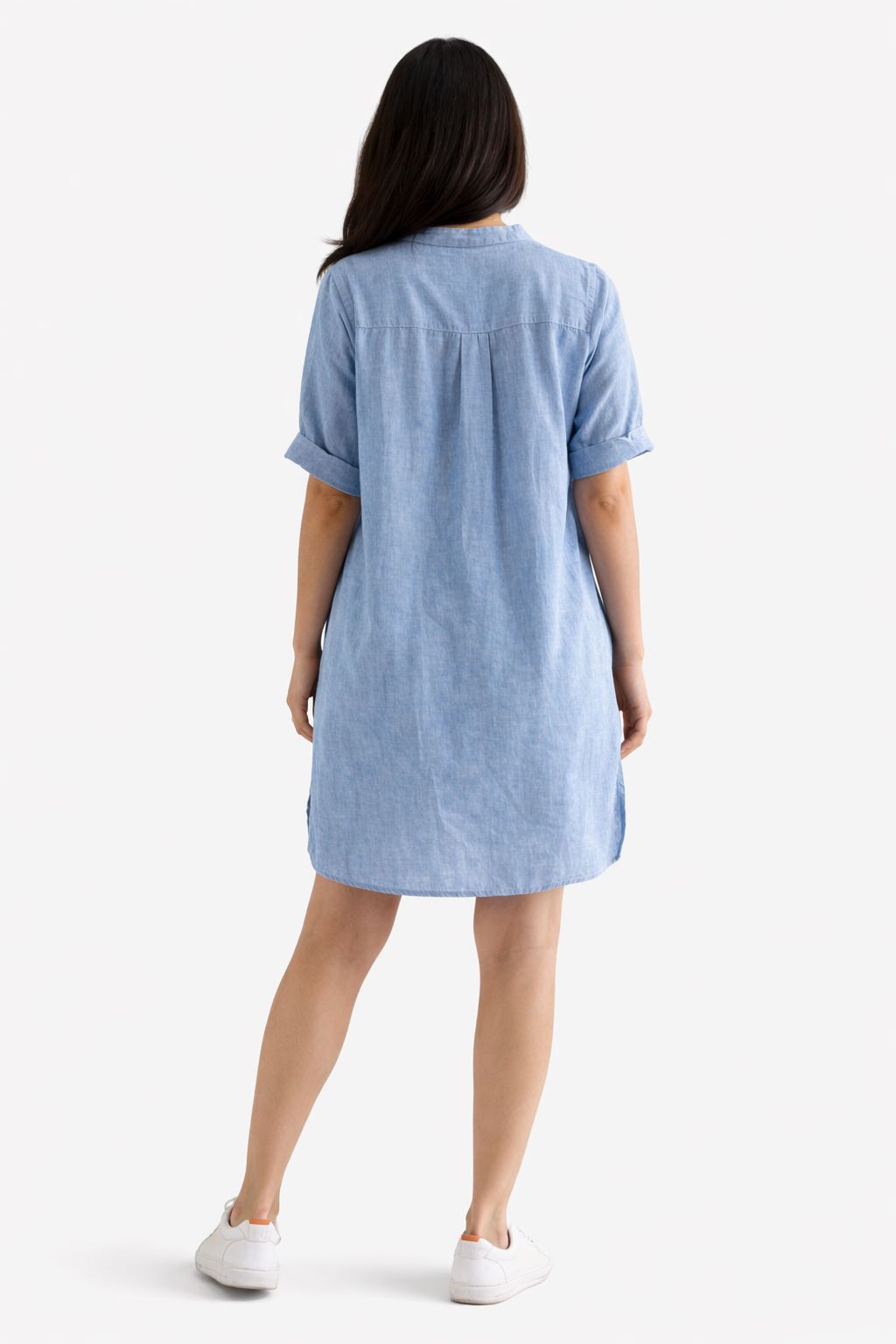 Azure Shirt Dress