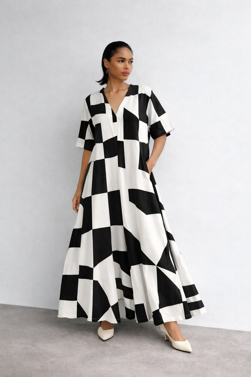 Nor Black Nor White Jumpsuit
