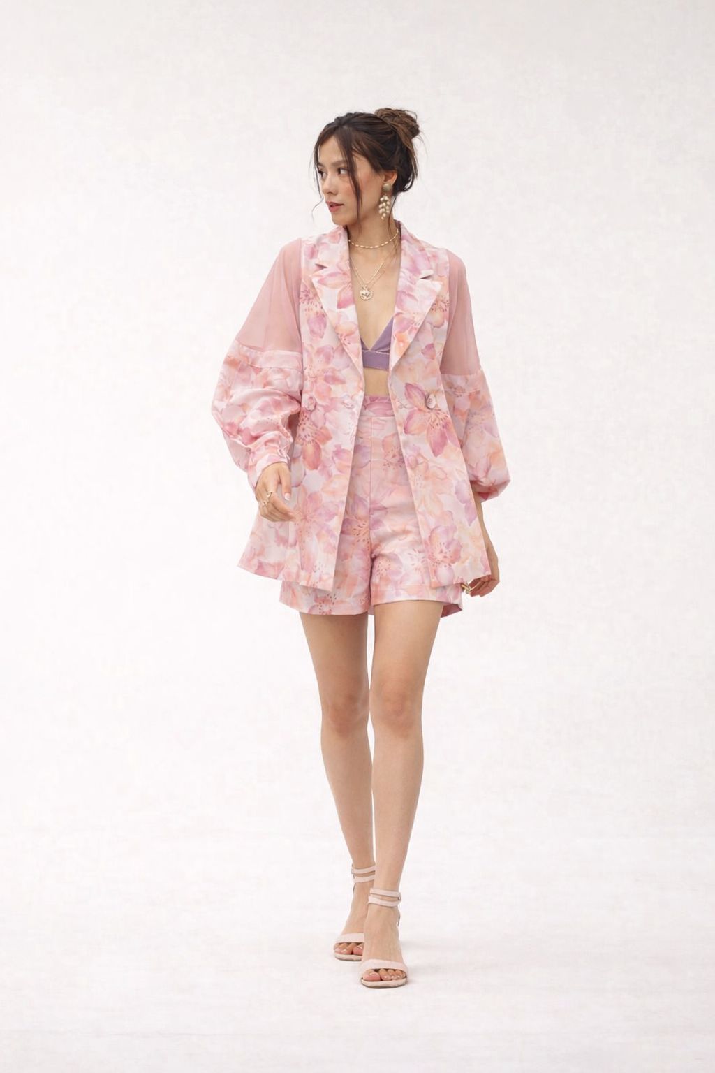 Blush Bloom Shorts