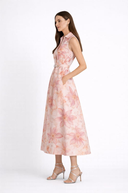 Blush Bloom Aline Dress