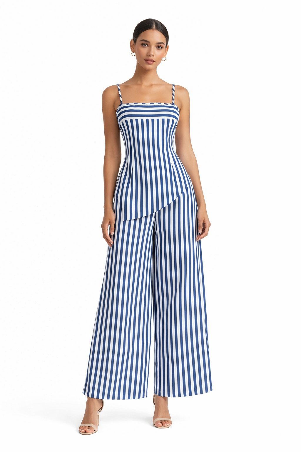Purssian Stripes PP Pant