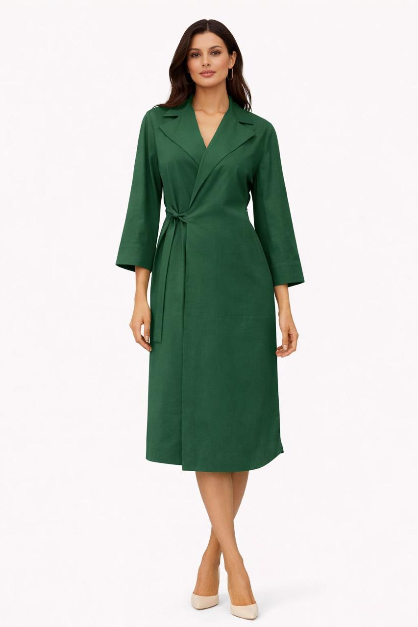 Forest Trench Dress