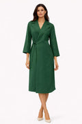 Forest Trench Dress