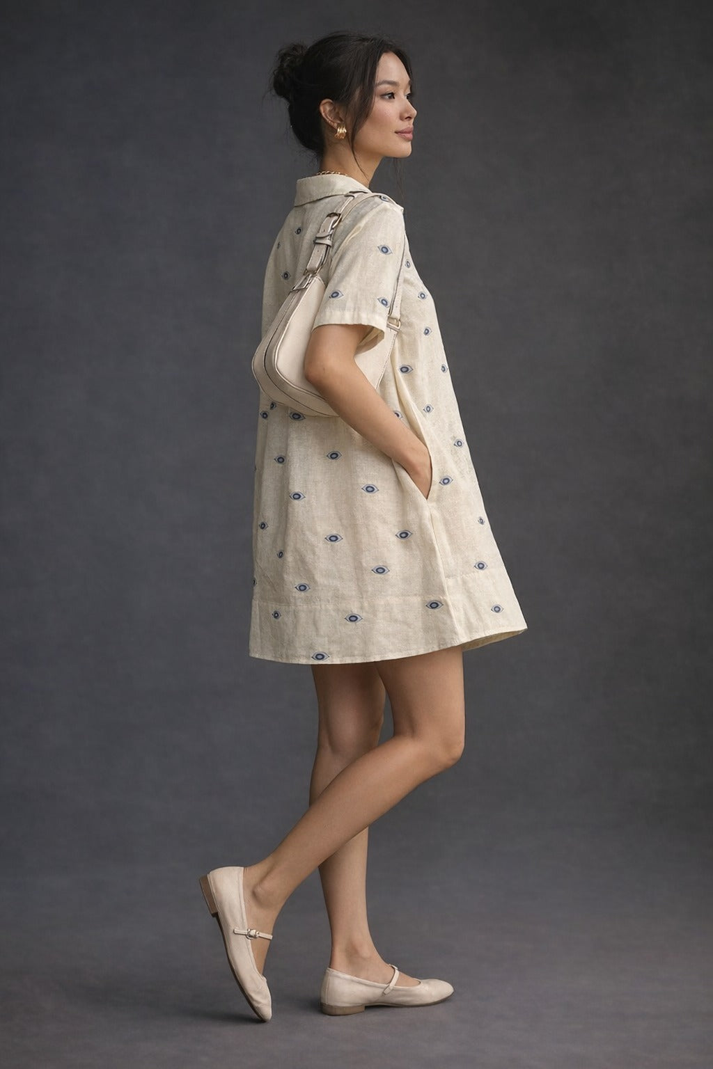 Evil Eye Shirt Dress
